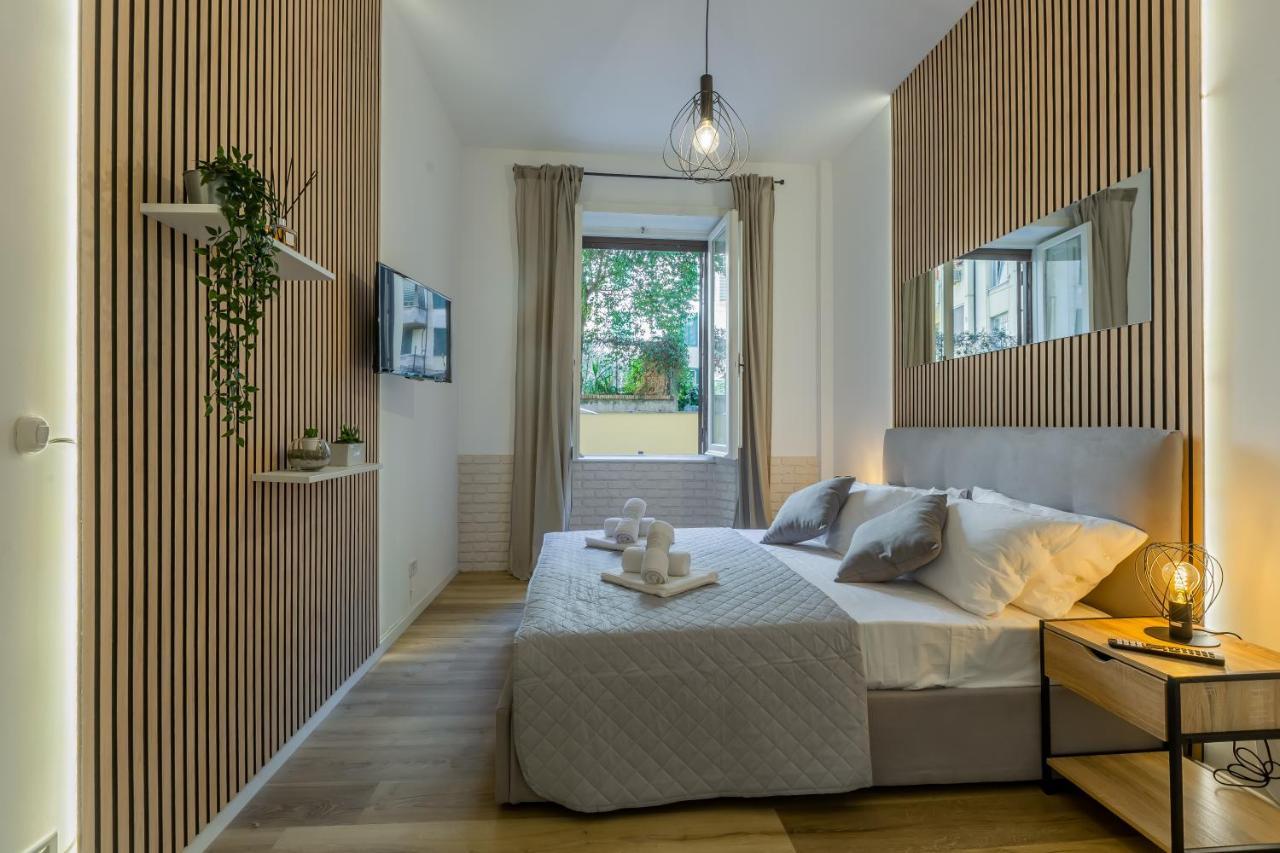 Imperium House - Appartamento Con Giardino Privato, 3 Minuti Da Metro Piazza Bologna, A-C, 罗马 外观 照片